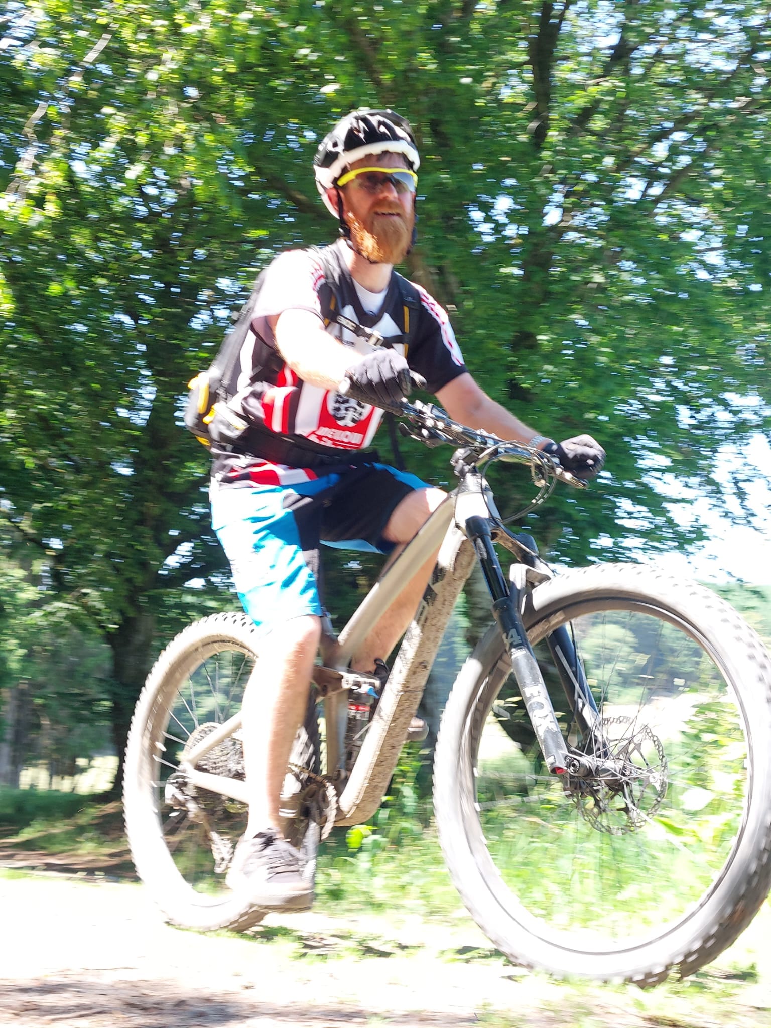 Pascal op de trail